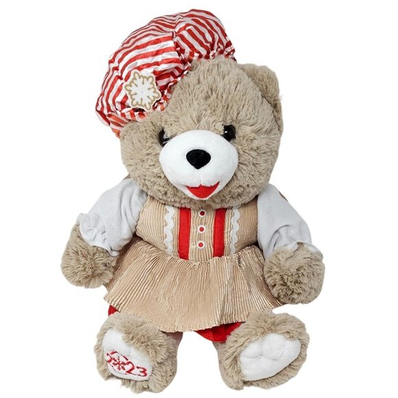 Snowflake 2023 Plush Christmas 19" Teddy Bear, Gingerbread Girl - Picture 1 of 5